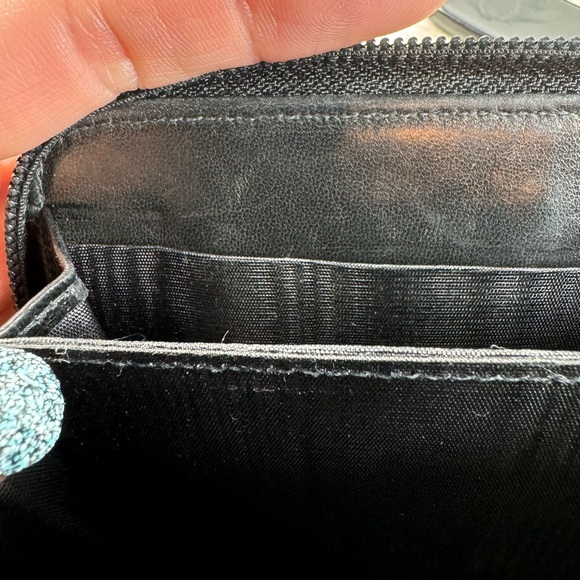 Chanel Caviar Calfskin Leather Zip Around Continental Wallet All Inclusive - Picture 13 of 16